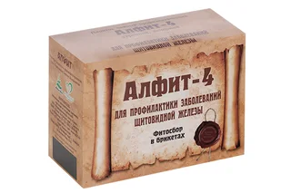 Алфит-4 Щитовидный 2 гр 60 шт