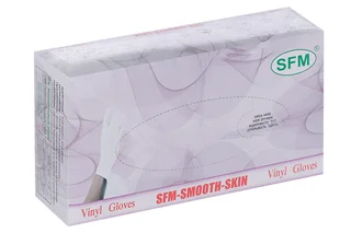 Перчатки SFM Gloves диагност винил н/стер неопудр пара M 50 шт