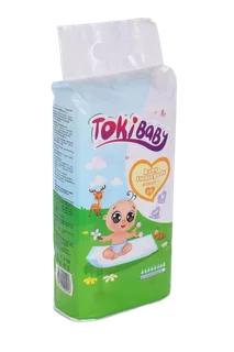 Пеленки TokiBaby впитывающие 60×40 см 15 шт