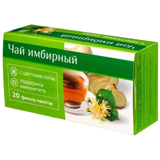 Pl Чай Имбирный При Простуде С Цветками Липы Ф/П 20 шт