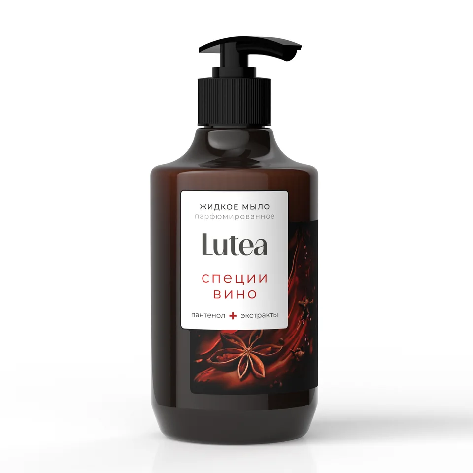 Kipni Парфюмированное жидкое мыло Специи Вино Lutea 380 мл