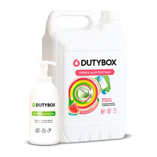 Гель Dutybox для мытья посуды "Dishes" Арбуз и зелёный чай 5 л.