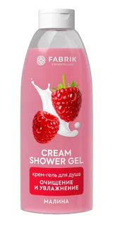 Крем-гель для душа Малина 600 мл Fabrik cosmetology x1