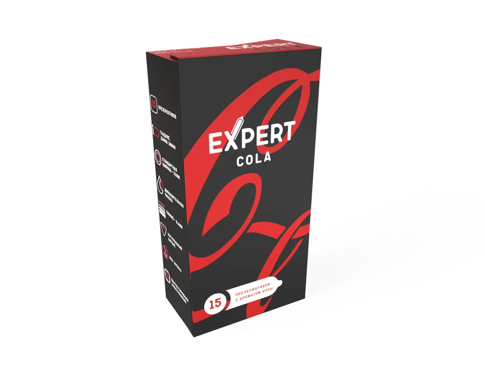 Презервативы Expert Кола 15 шт.
