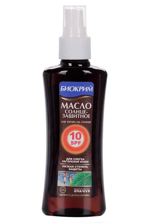 Масло Биокрим солнцезащитное SPF10 150 мл