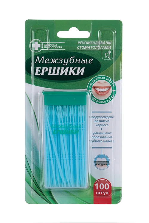 Межзубный ершик 100 шт
