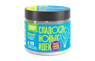 Подсластитель с пребиотиками Prebiosweet Smart 0 калорий + глицин банка, 300 г