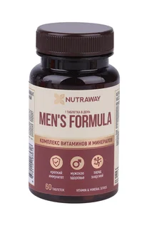 Формула для мужчин Nutraway 1 380 мг 60 шт таблетки