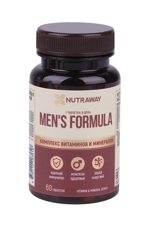 Формула для мужчин Nutraway 1 380 мг 60 шт таблетки