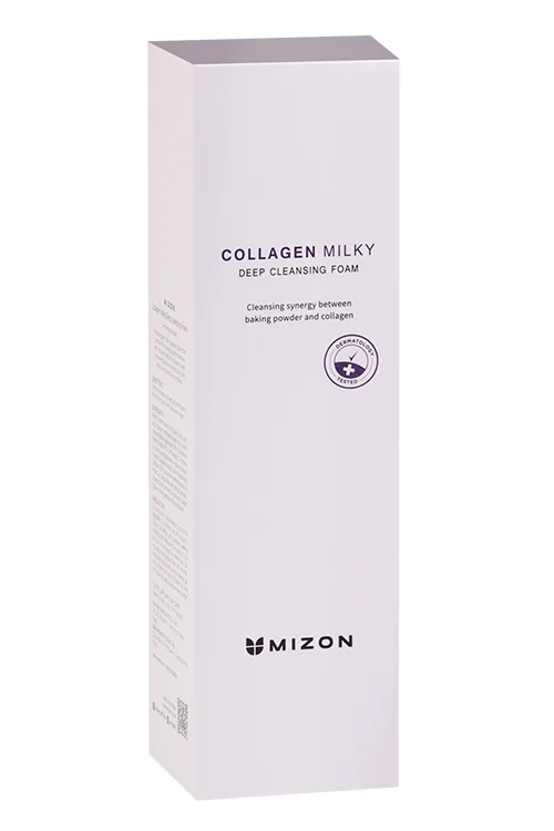 Пенка Mizon Collagen Milky Deep Cleansing Foam глубокоочищающая для умывания, 150 г