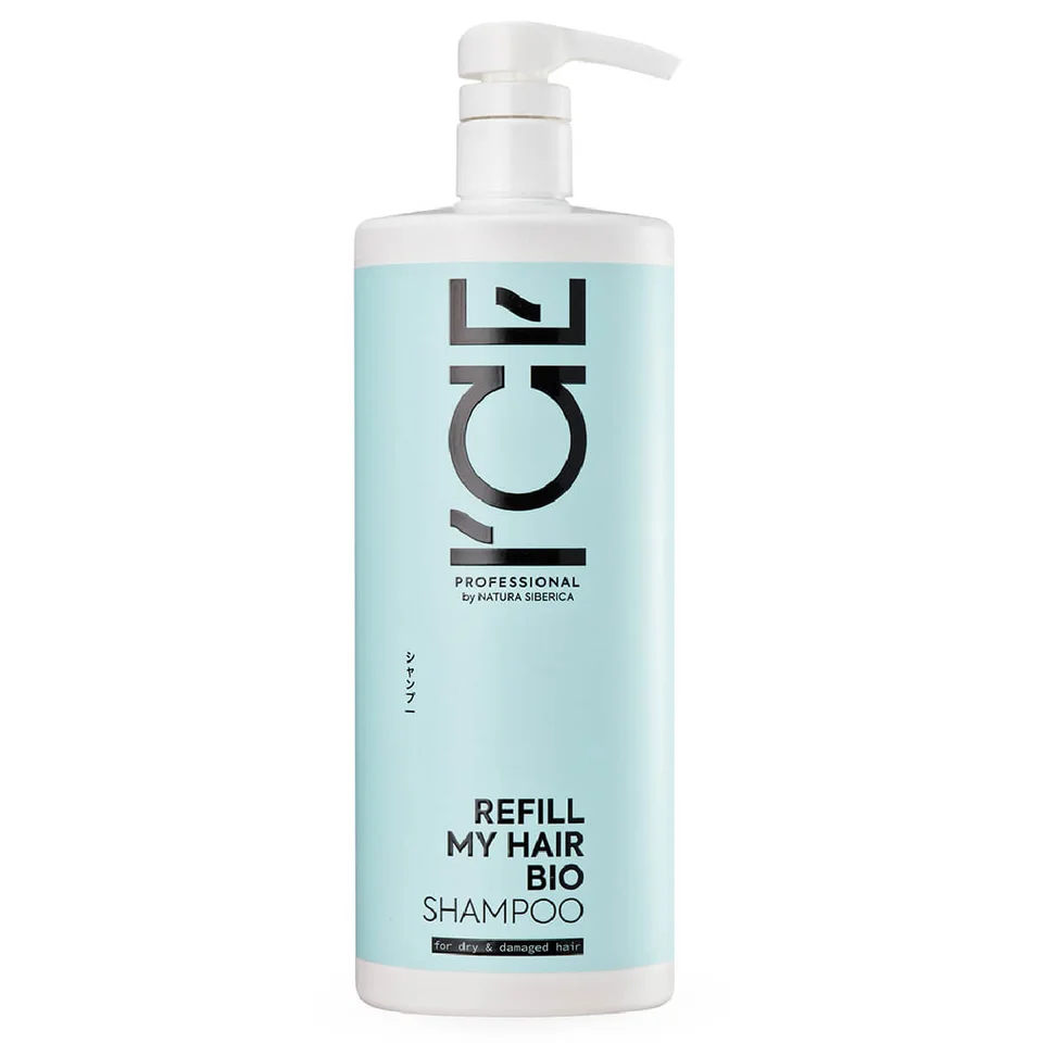 ICE Professional Refill My Hair Шампунь для сухих и повреждённых волос 1000 мл Natura Siberica