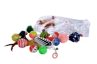 Набор игрушек Чистый котик SET-11 для кошек 16 шт