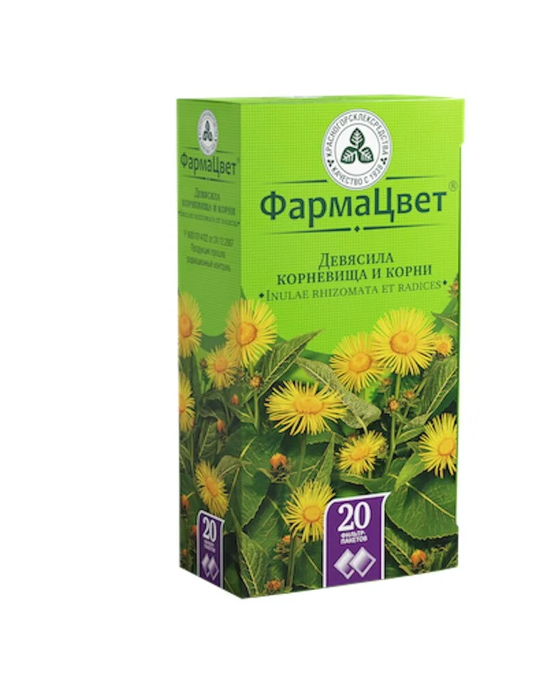 Девясила корневища и корни сырье 1.5 г 20 шт