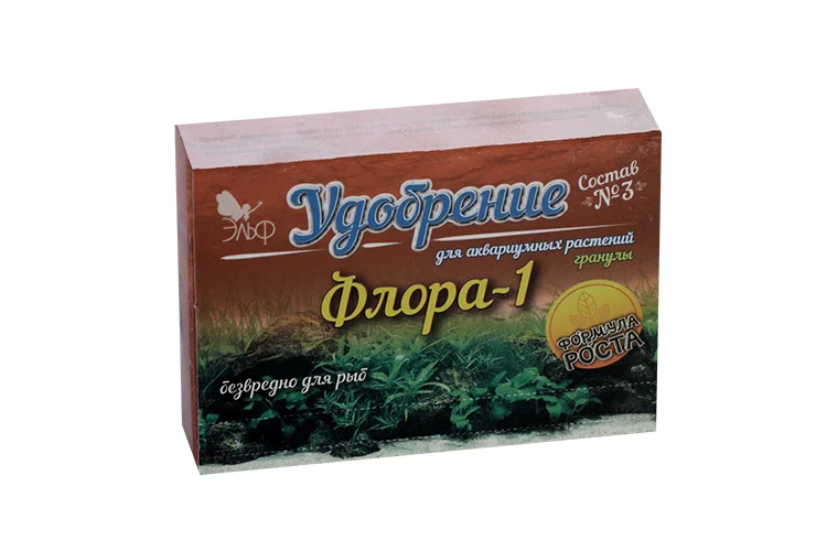 Удобрение для аквариумных растений "Флора-1" состав №3 гранулы 100 гр
