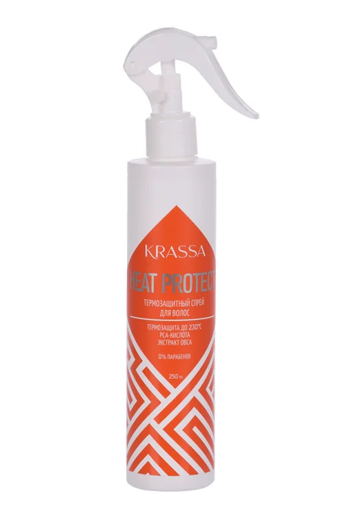 Спрей Krassa Professional Heat protect термозащитный для волос 250 мл