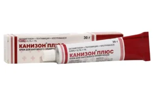 Канизон Плюс Крем для наружного применения 0,05%+ 0,1%+ 1% 30 гр