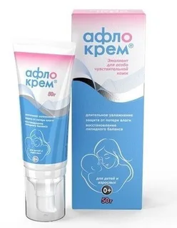 Афлокрем эмолиент крем для особо чувствительной кожи 50 мл