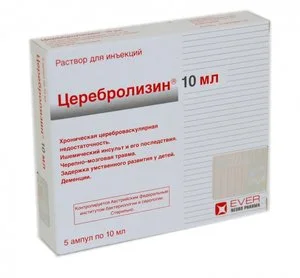 Церебролизин 10 мл 5 шт раствор для инъекций