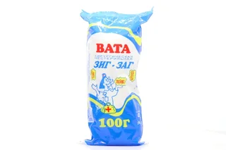 Вата нестерильная Зиг-Заг 100 гр Лейко