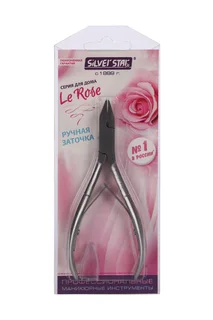 Кусачки Silver Star для вросших ногтей 12 мм прямые лезвия сэндвич АТ 1207 Le Rose