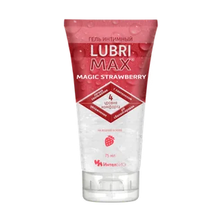 Гель-смазка Лубримакс Маджик интимный клубника (strawberry) 75 мл
