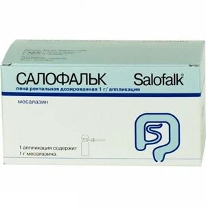 Салофальк пена рект. (7 доз) аппликации 14 шт