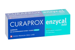 Зубная паста Curaprox Enzycal 1450 ppm фторидов натрия с 12 лет 75 мл