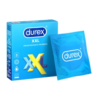 Дюрекс презервативы XXL 3 шт