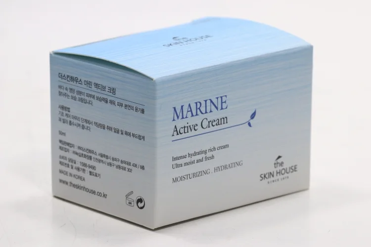 Интенсивно увлажняющий крем для лица The Skin House Marine Active 50 мл