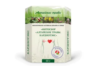 Кардиотэкс фитосбор Алтайские травы 50 гр