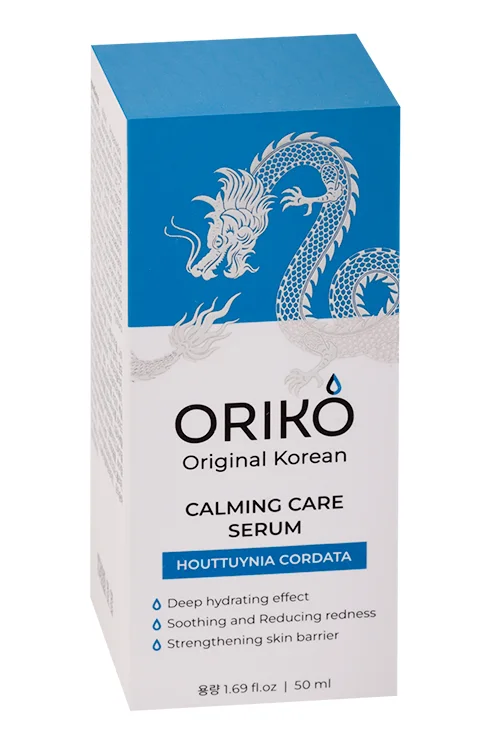 Сыворотка Oriko Calming care serum with Houttuynia cordata extract успок для лица, 50 мл
