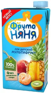 Сок Фрутоняня мультифрукт 0,5 л
