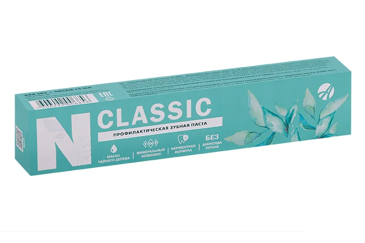 Зубная паста Артлайф N-zim Classic 75 мл