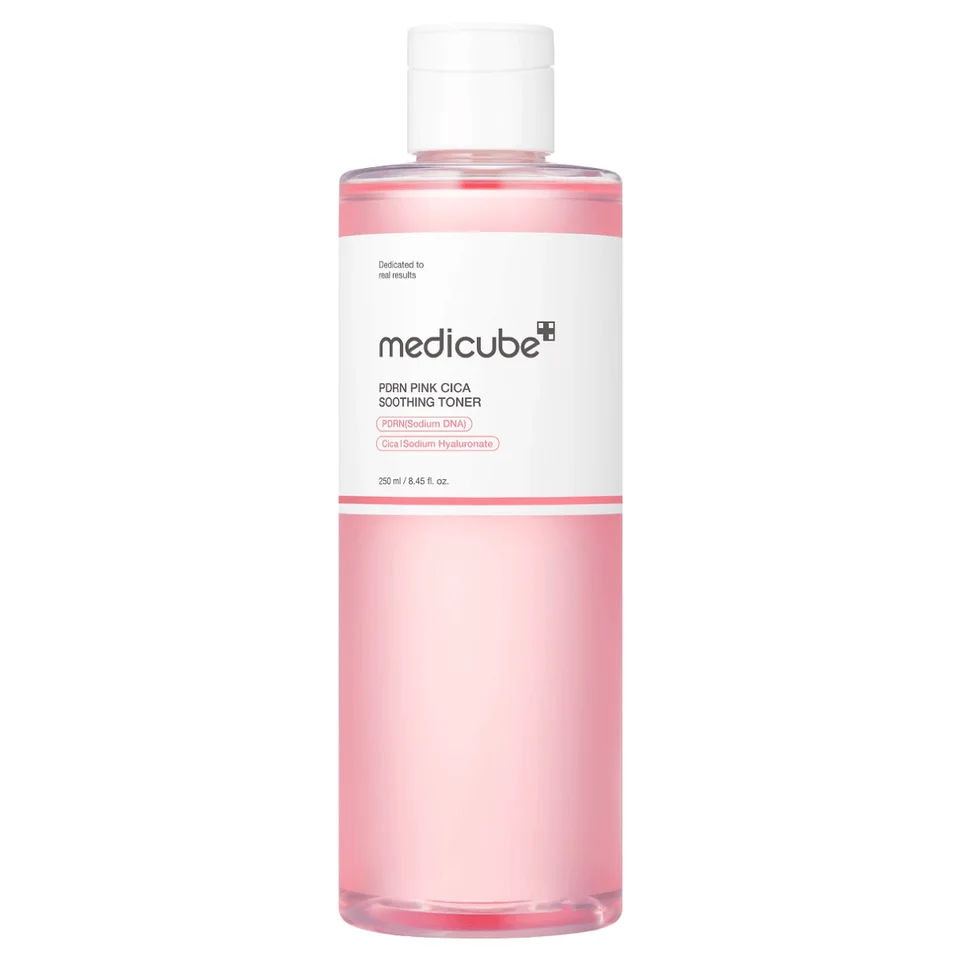 Успокаивающий тонер с PDRN и пептидным комплексом PDRN Pink Cica Soothing Toner, 250 мл, Medicube