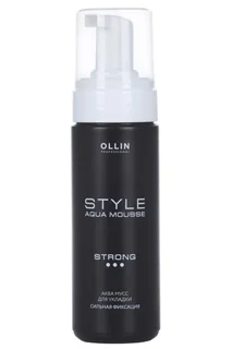 Аква мусс Ollin professional style укладки волос сильной фиксации 150 мл
