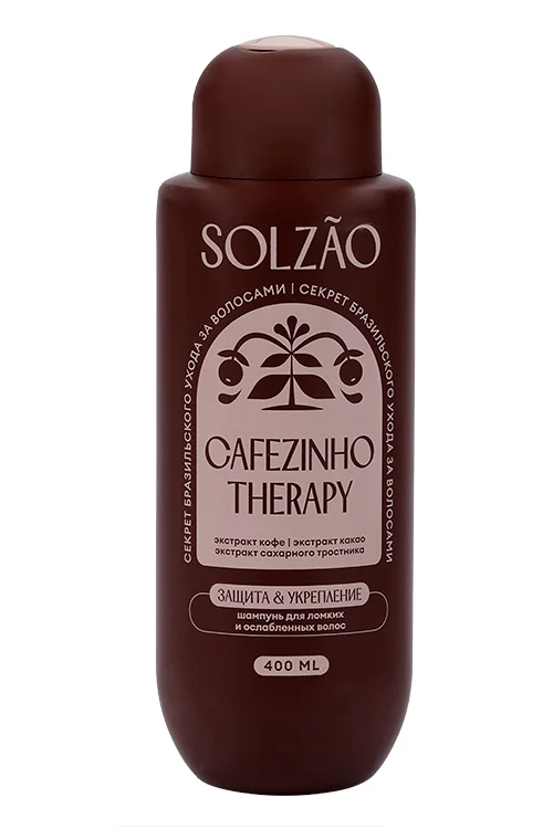 Шампунь для волос Solzao Cafezinho Therapy укрепление / защита от ломкости 400 мл