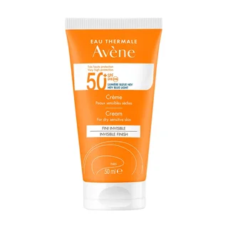 Авен Сан Крем Для Чувствительной Кожи Без Отдушек Spf50+ 50 мл