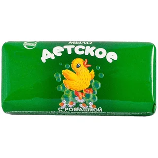 Мыло Туалетное "Детское" С Экстрактом Ромашки 100 гр