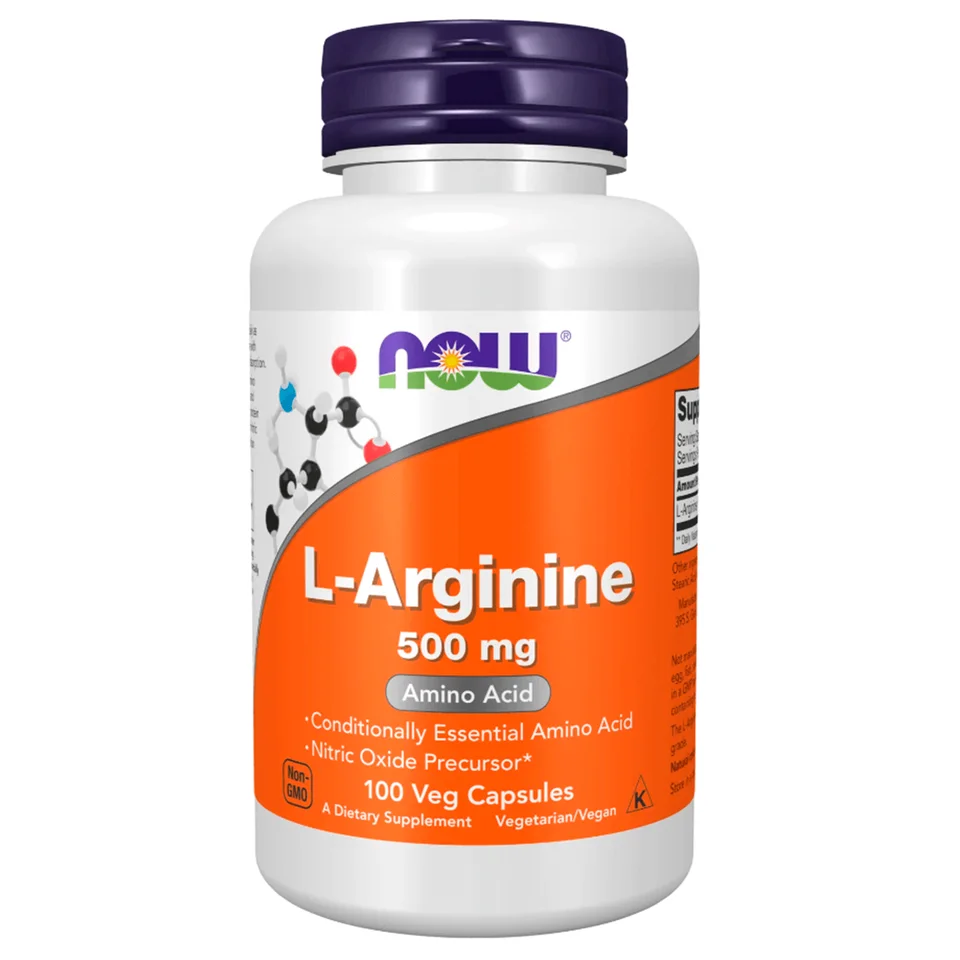 NOW L-Аргинин капсулы 500 мг 100 шт