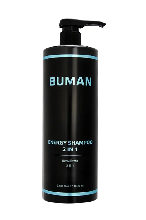 Шампунь Buman Energy 2в1 1 000 мл