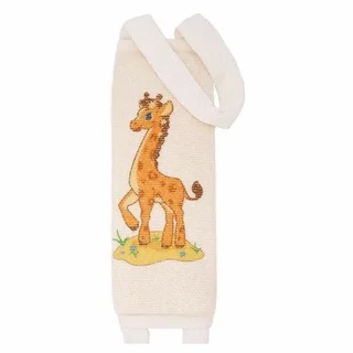 Мочалка Vival Kids детская длинная из хлопка с рисунком
