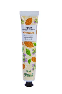 Крем Elfarma Миндаль для рук и ногтей 50 мл