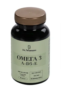 Омега 3+А+D3+Е Dr Neumann, 90 шт, капсулы