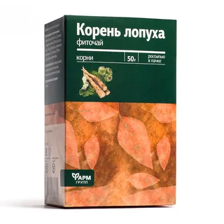 Фиточай Лопуха Корень пакеты 50 гр