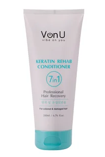 Кондиционер VonU Keratin Rehab 7 в1 для волос с кератином 200 мл