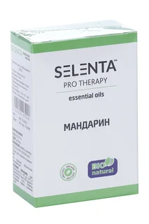 Масло Selenta эфирное для лица мандарин натуральное 30 мл