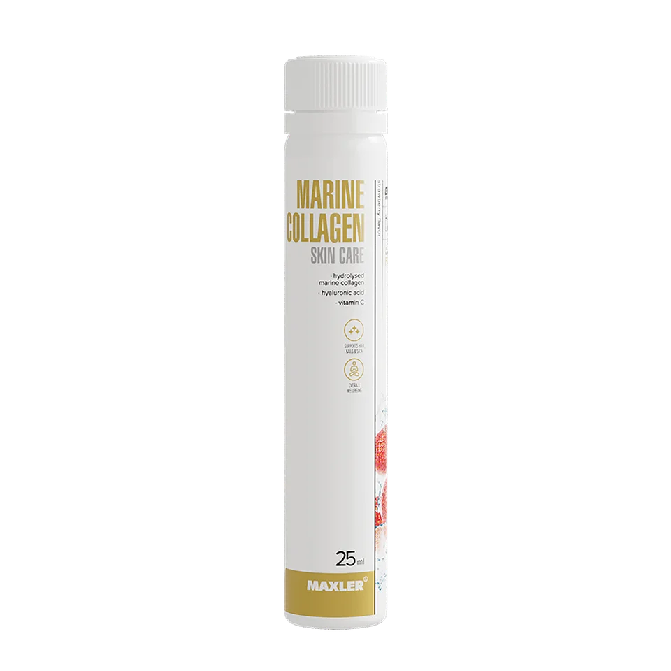 Морской коллаген с гиалуроновой кислотой и витамином С жидкий Maxler Marine Collagen SkinCare 14 х