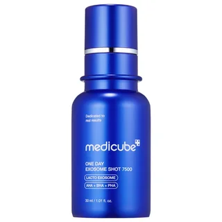 Medicube Сыворотка-бустер с экзосомами и спикулами One-Day Exosome Shot Pore Ampoule 7500, 30 мл, Medicube