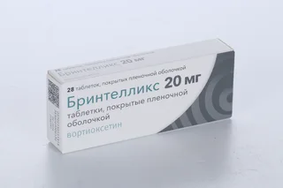 Бринтелликс 20 мг 28 шт таблетки покрытые пленочной оболочкой