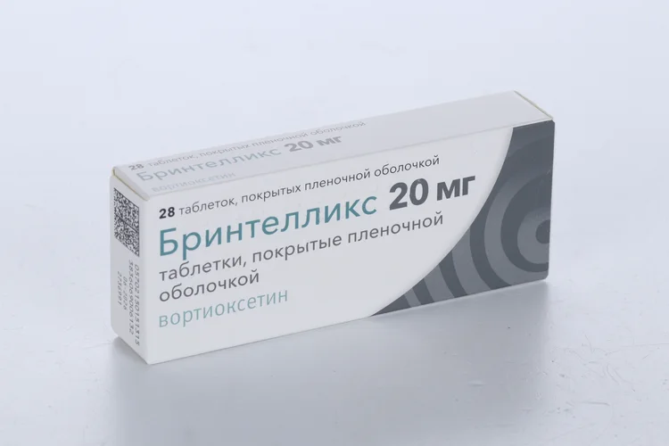 Бринтелликс таблетки 20 мг 28 шт